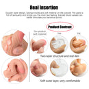 6.3IN Soft Silicone Realistic Dildo Two Layer Structure IN Nude - xbelo
