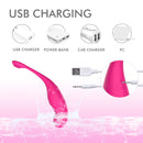 Dual G-Spot Clit Stimulator Remote Control 10 Powerful Mode - xbelo