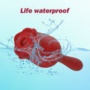 2in1 Rose Toy Sucking Clitoral Vibrator - xbelo