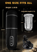 7 Thrusting & Spinning Motions Automatic Male Masturbator Cup - xbelo
