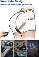 10 Thrusting 3 Speeds Vibration Prostate Massager - xbelo