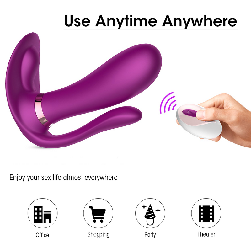 3 IN 1 Anal Vibrator Butt Plug With 9 Frequency Vibration 3 IN 1 Anal Vibrator Butt Plug With 9 Frequency Vibration