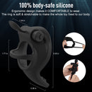 2 IN 1 Balls Dense Tickler Penis Cock Ring - xbelo