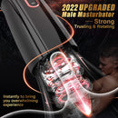 Trainer Rotating & Thrusting Hands free Masturbator - Red Black - xbelo