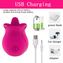 Rose Tongue Licking Clitoral Vibrator - xbelo