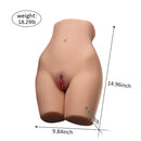 Male Masturbator Lower Torso Sex Doll with Waist 18.08lb - Lance - xbelo