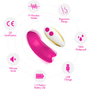 9 Powerful Vibration Mode Wearable Remote Control Vibrator - xbelo