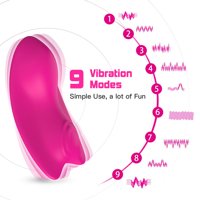 9 Powerful Vibration Mode Wearable Remote Control Vibrator - xbelo