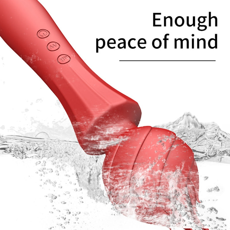 Rechargeable Personal Rose Massager With 20 Vibration Modes - xbelo