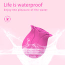 Multicolor Rose Vibrator With 10 Sucking Modes - xbelo