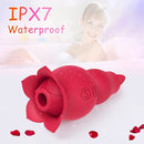 Rose Sucking and Licking Vibrator - xbelo