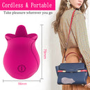 Rose Tongue Licking Clitoral Vibrator - xbelo