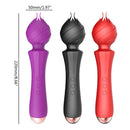 Rechargeable Personal Rose Massager With 20 Vibration Modes - xbelo