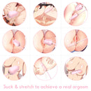 Pink The Rose Toy Tongue Vibrator With Thrusting Dildo - xbelo