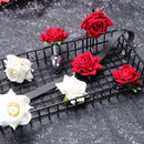 Rose Sex Toy Set With Butt Plug Nipple Clamp Collar - xbelo