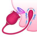 Rose Shaped Vibrator Realistic Oral Sucking - xbelo