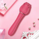 Rose Sucking Dildo Vibrator For Nipple & Clitoral Stimulation - xbelo