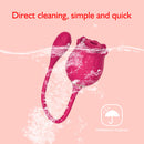 Rose Shaped Vibrator Realistic Oral Sucking - xbelo