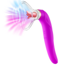 5 Licking and 10 Vibrating Clitoral Nipple Stimulator G-Spot Massager - xbelo