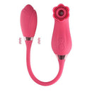 Sucking & Vibration 2 in 1 Rose Toy - xbelo